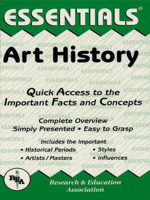 cover image of Art History Essentials